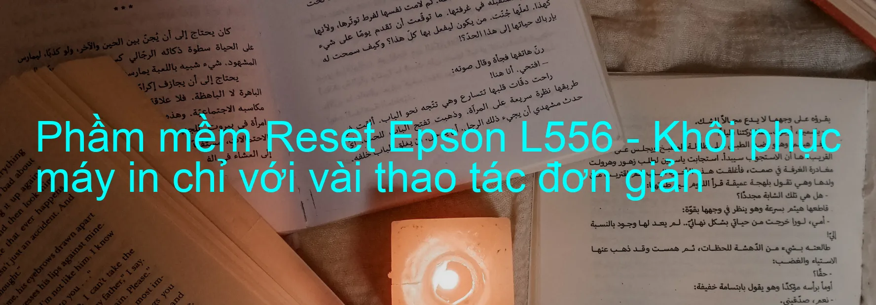 Phầm mềm Reset Epson L556 - Khôi phục máy in chỉ với vài thao tác đơn giản