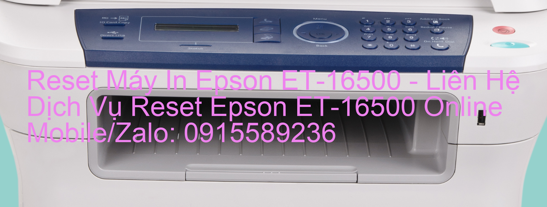 Reset Máy In Epson ET-16500 Online
