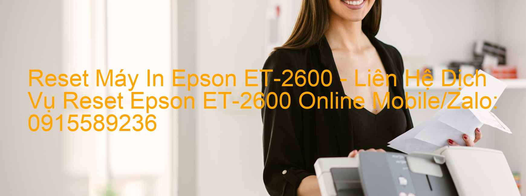 Reset Máy In Epson ET-2600 Online