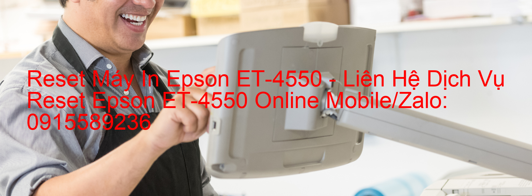 Reset Máy In Epson ET-4550 Online