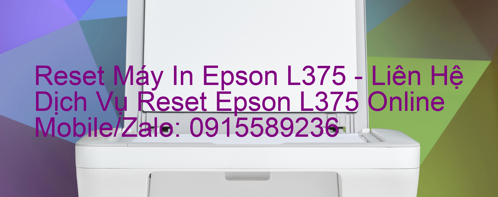 Reset Máy In Epson L375 Online