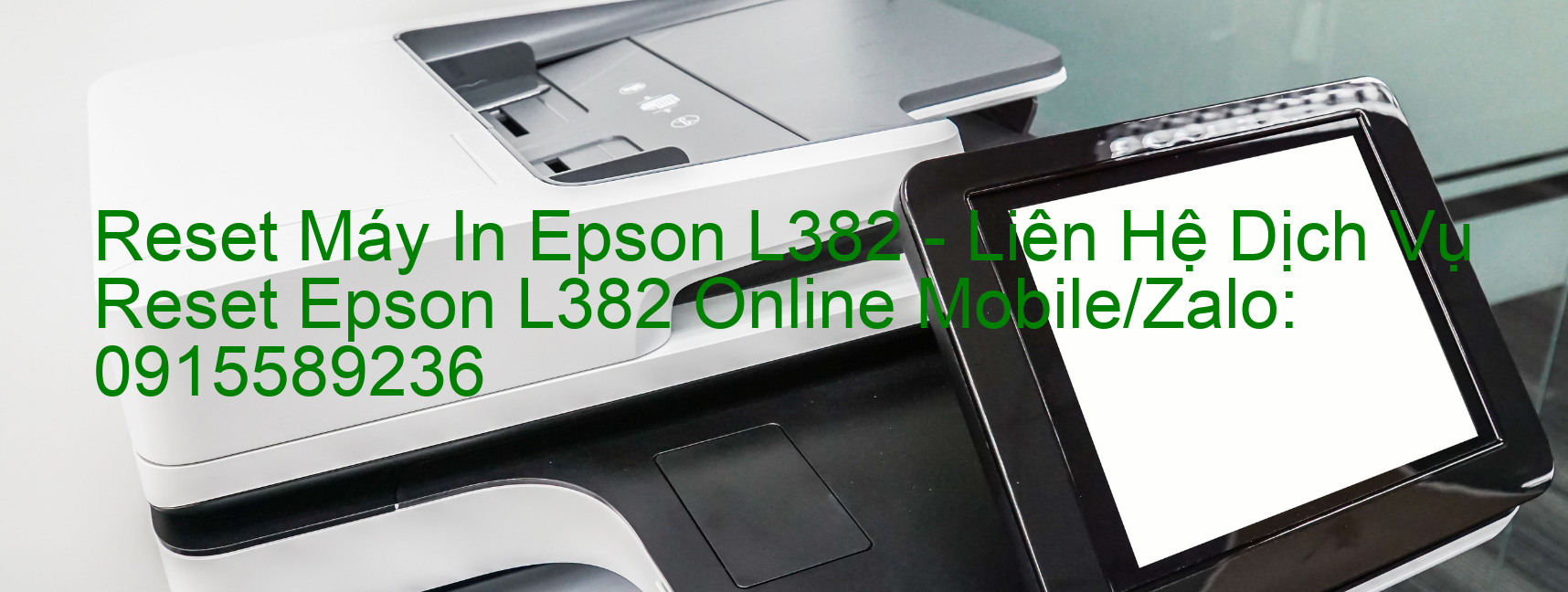 Reset Máy In Epson L382 Online