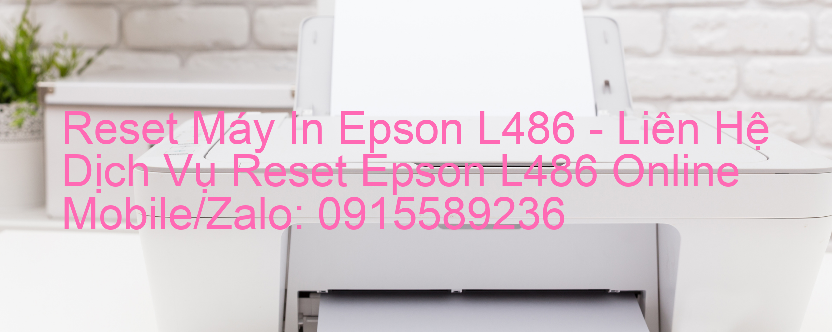 Reset Máy In Epson L486 Online