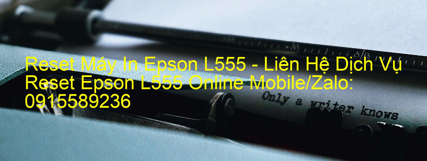 Reset Máy In Epson L555 Online