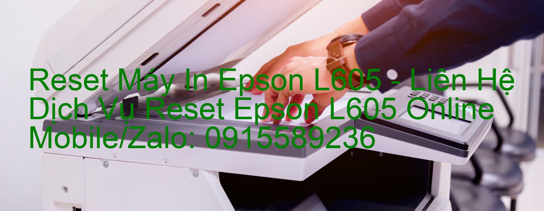 Reset Máy In Epson L605 Online