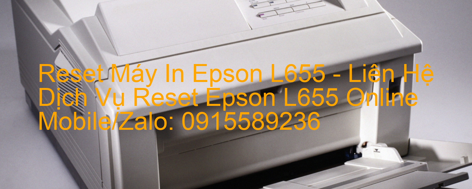 Reset Máy In Epson L655 Online
