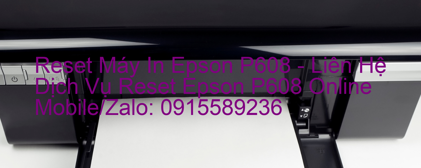 Reset Máy In Epson P608 Online