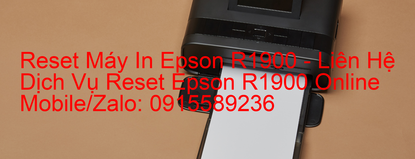 Reset Máy In Epson R1900 Online