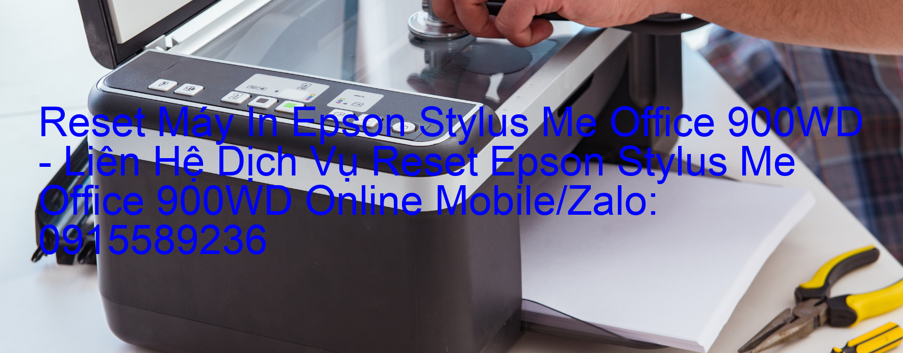 Reset Máy In Epson Stylus Me Office 900WD Online
