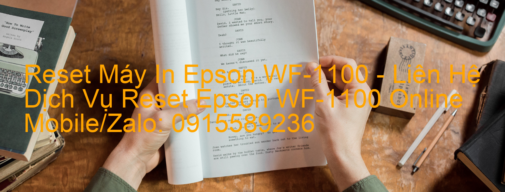 Reset Máy In Epson WF-1100 Online