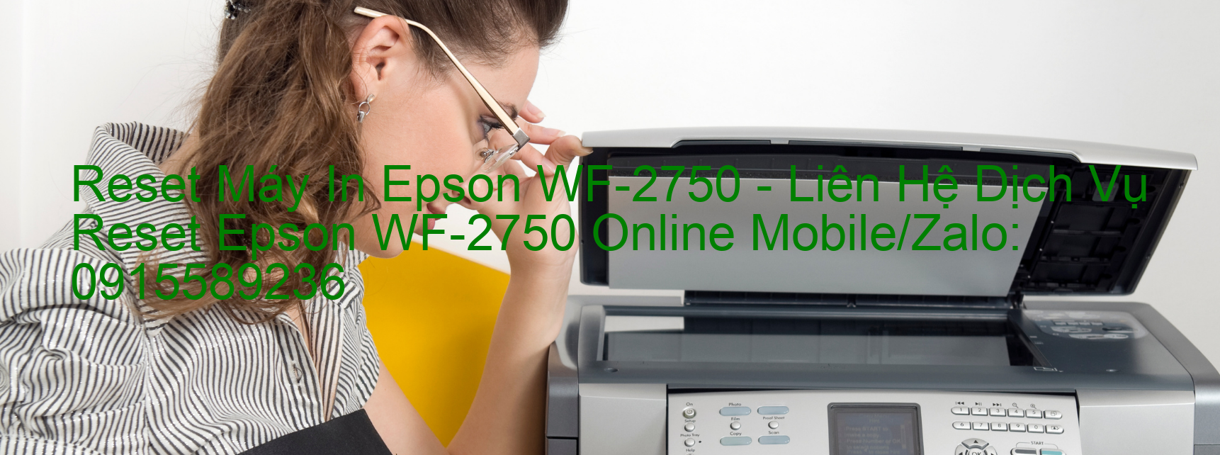 Reset Máy In Epson WF-2750 Online