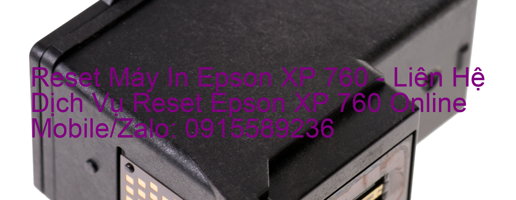 Reset Máy In Epson XP 760 Online