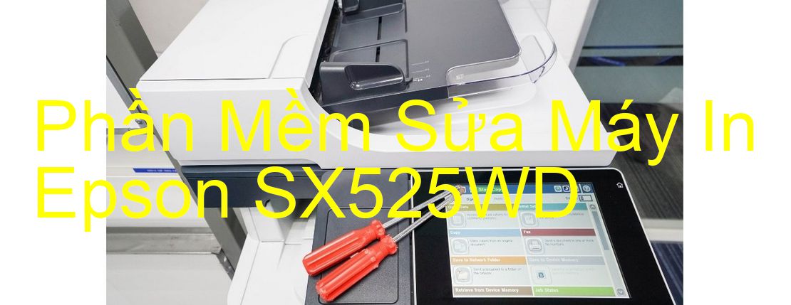 Download phần mềm để sửa Epson SX525WD