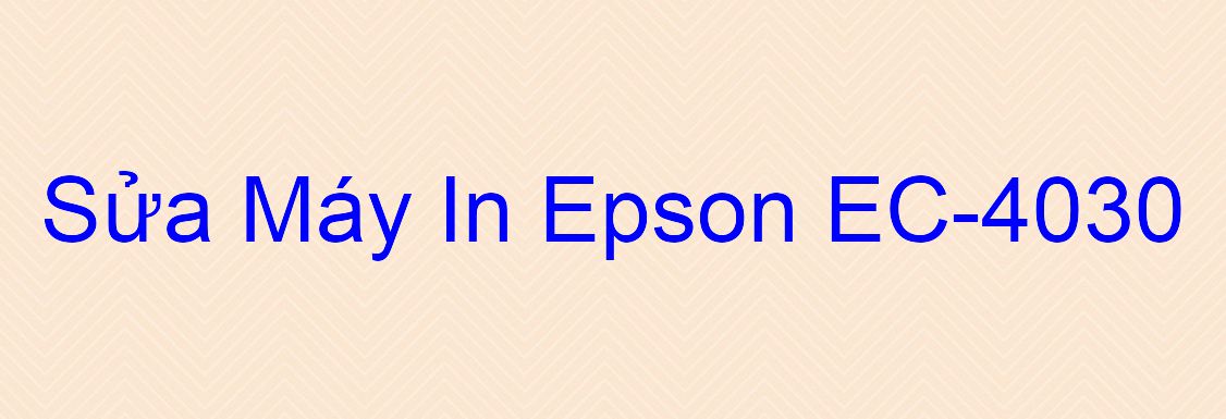Sửa Máy In Epson EC-4030 - Chuyên Nghiệp - Giá Rẻ