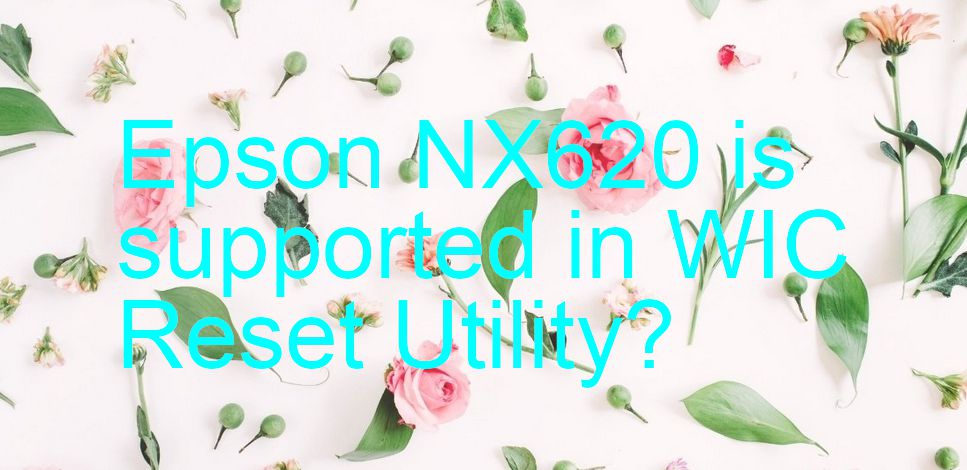 Epson NX620 Wicreset Supported Functions