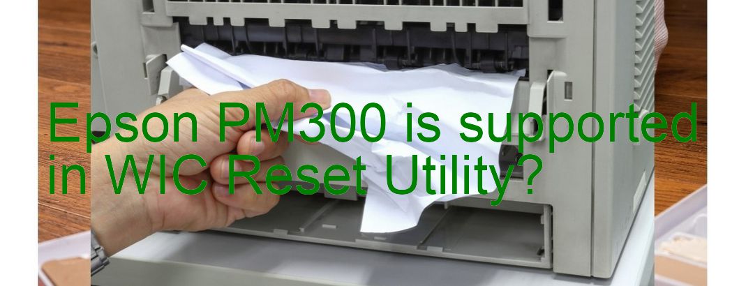 Epson PM300 Wicreset Supported Functions