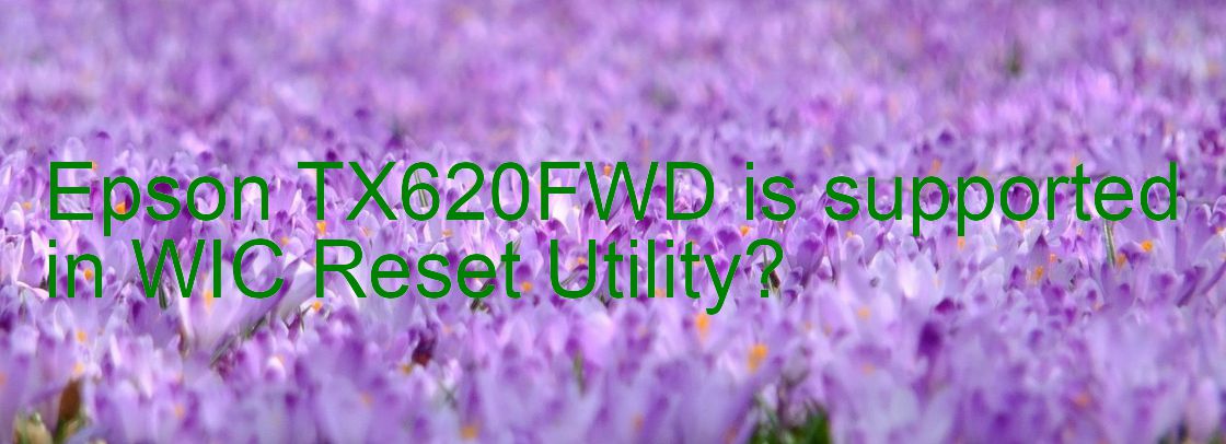 Epson TX620FWD Wicreset Supported Functions