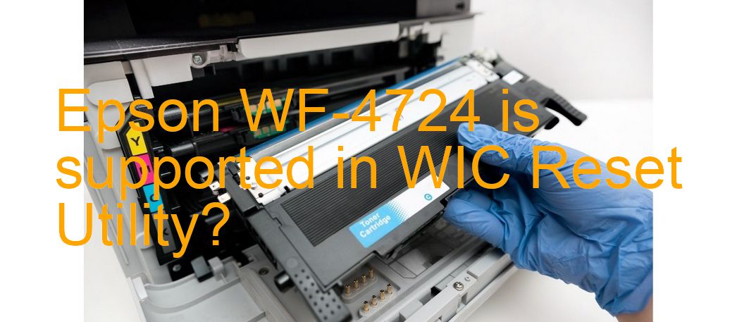 Epson WF-4724 Wicreset Supported Functions