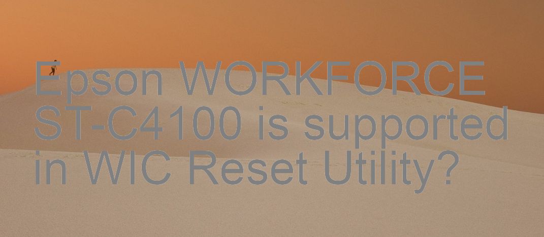 Epson WORKFORCE ST-C4100 Wicreset Supported Functions